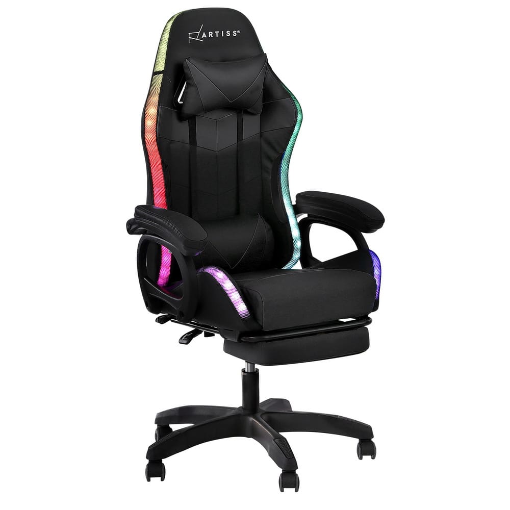Gaming Office Chair Massage 66x66x117cm