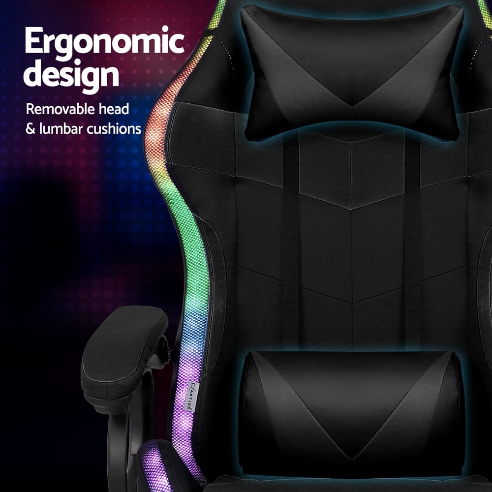 Gaming Office Chair Massage 66x66x117cm