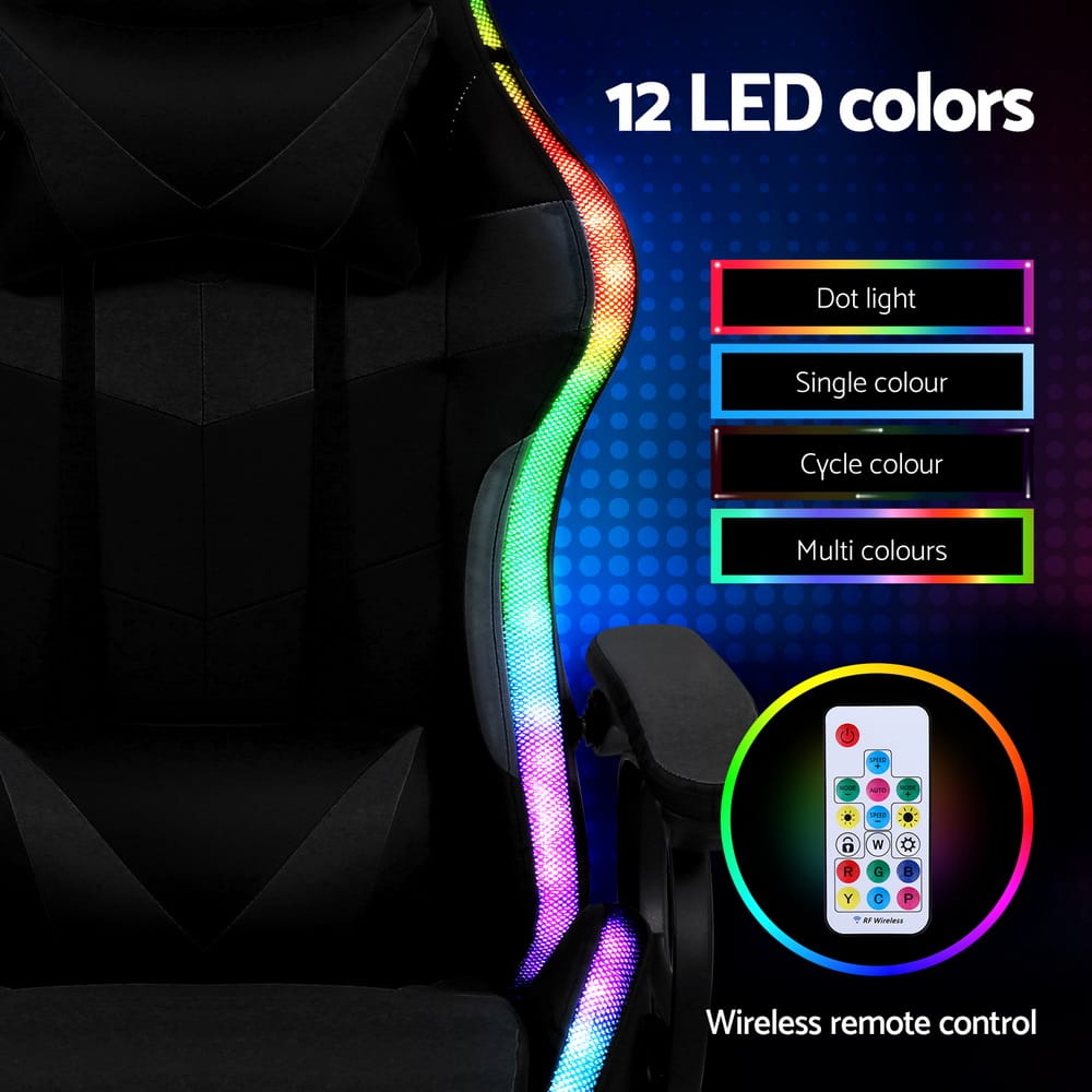 Gaming Office Chair Massage 66x66x117cm