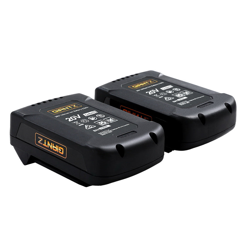 Outdoor Power Equipment - Giantz Lawn Mower 80V Battery Only Cordless 40V x2 Fits LI37