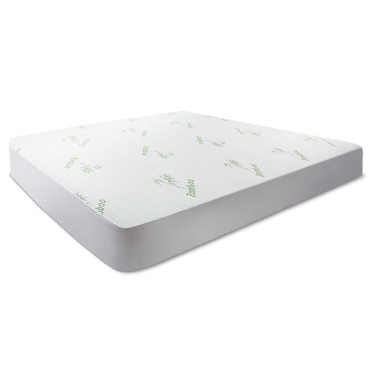 Bamboo Mattress Protector King Waterproof Breathable Fitted