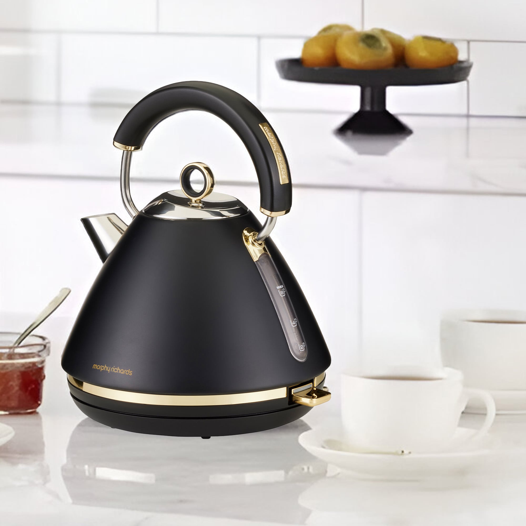 Electric Kettle Rapid Boil Stainless Steel 27.7x24x22cm