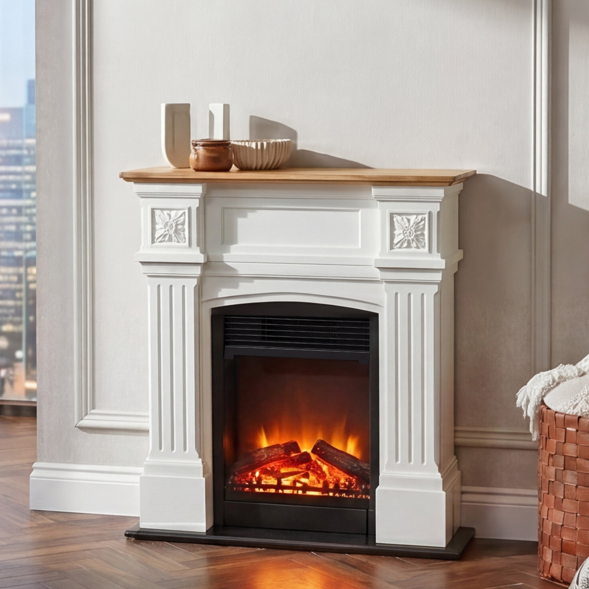 Electric Fireplace Mini Suite 85x26x93cm