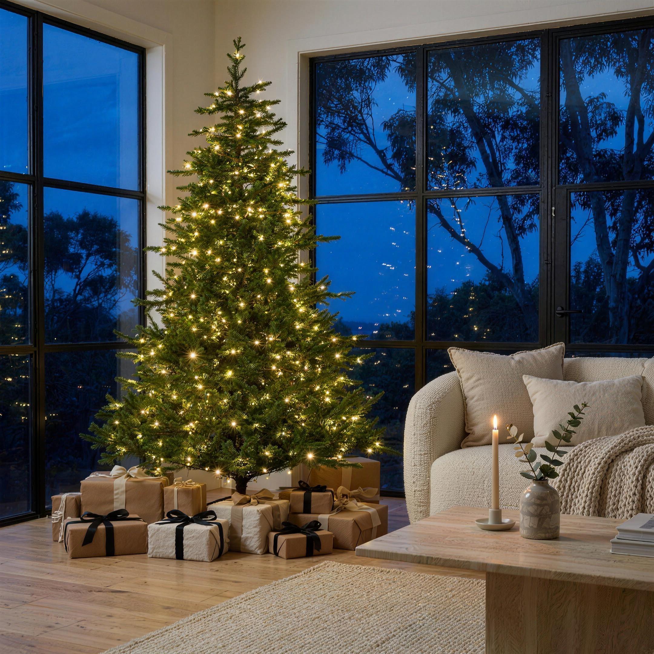 Christmas Tree Pre Lit 2.3m single