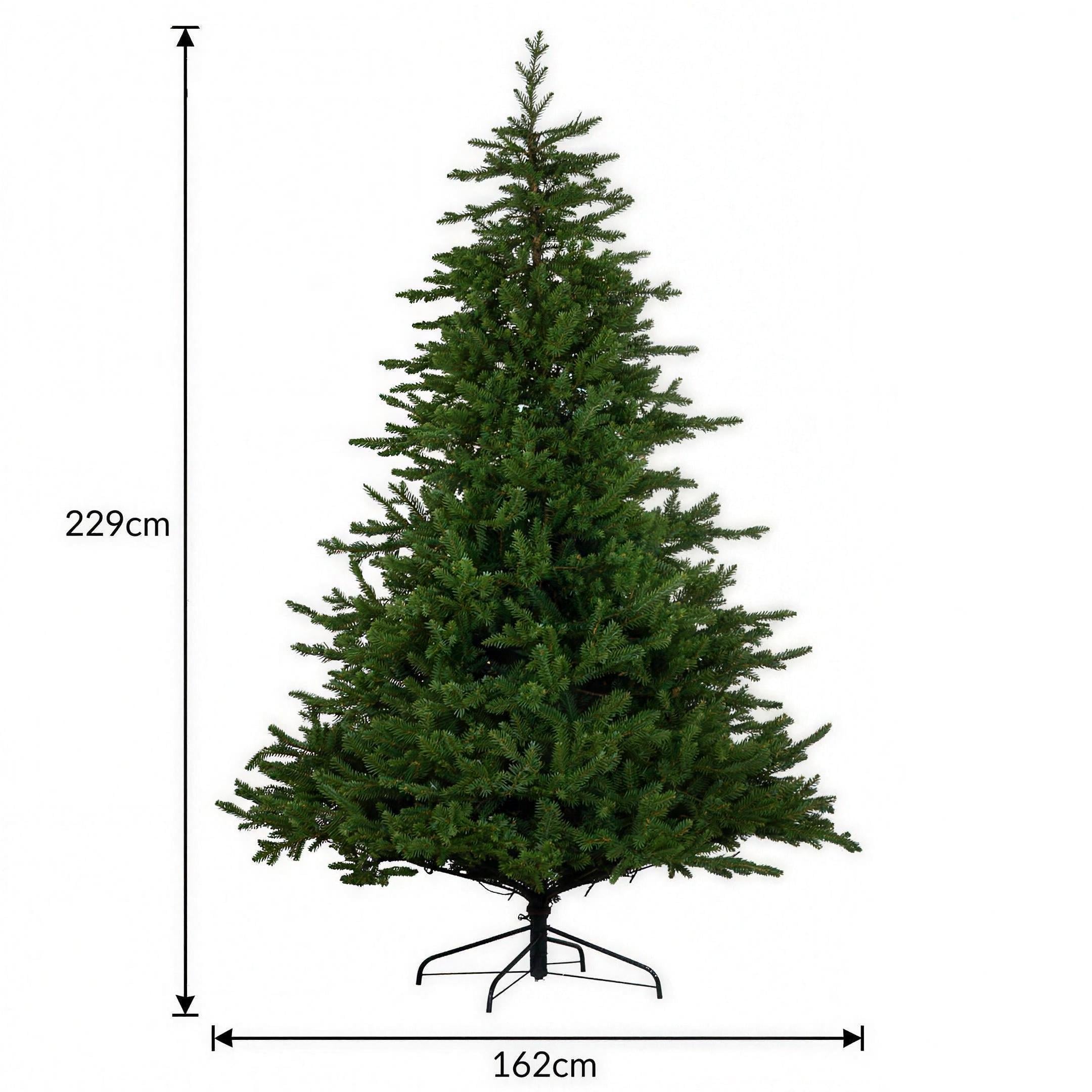 Christmas Tree Pre Lit 2.3m single