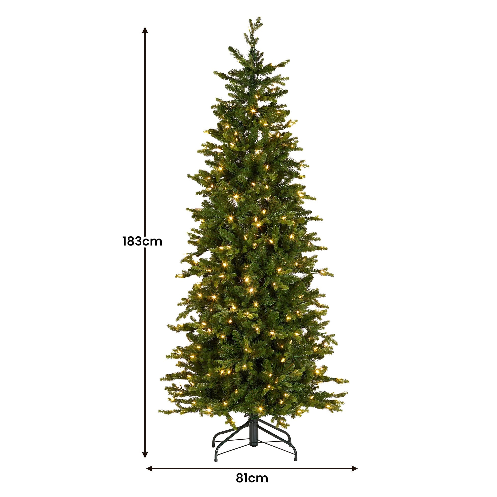 Slim Christmas Tree Multi Functional LED