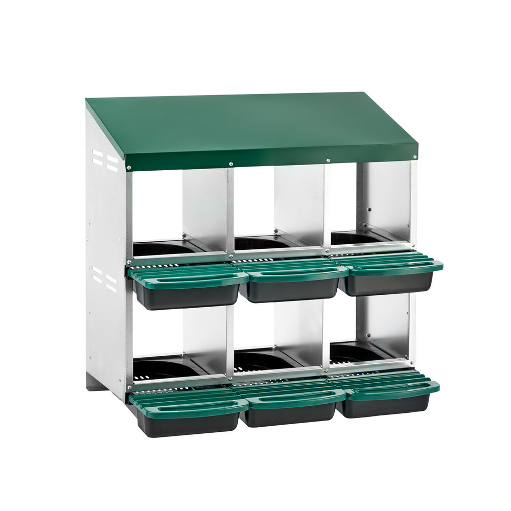 Chicken Nesting Box 6 Holes 80x51x79cm