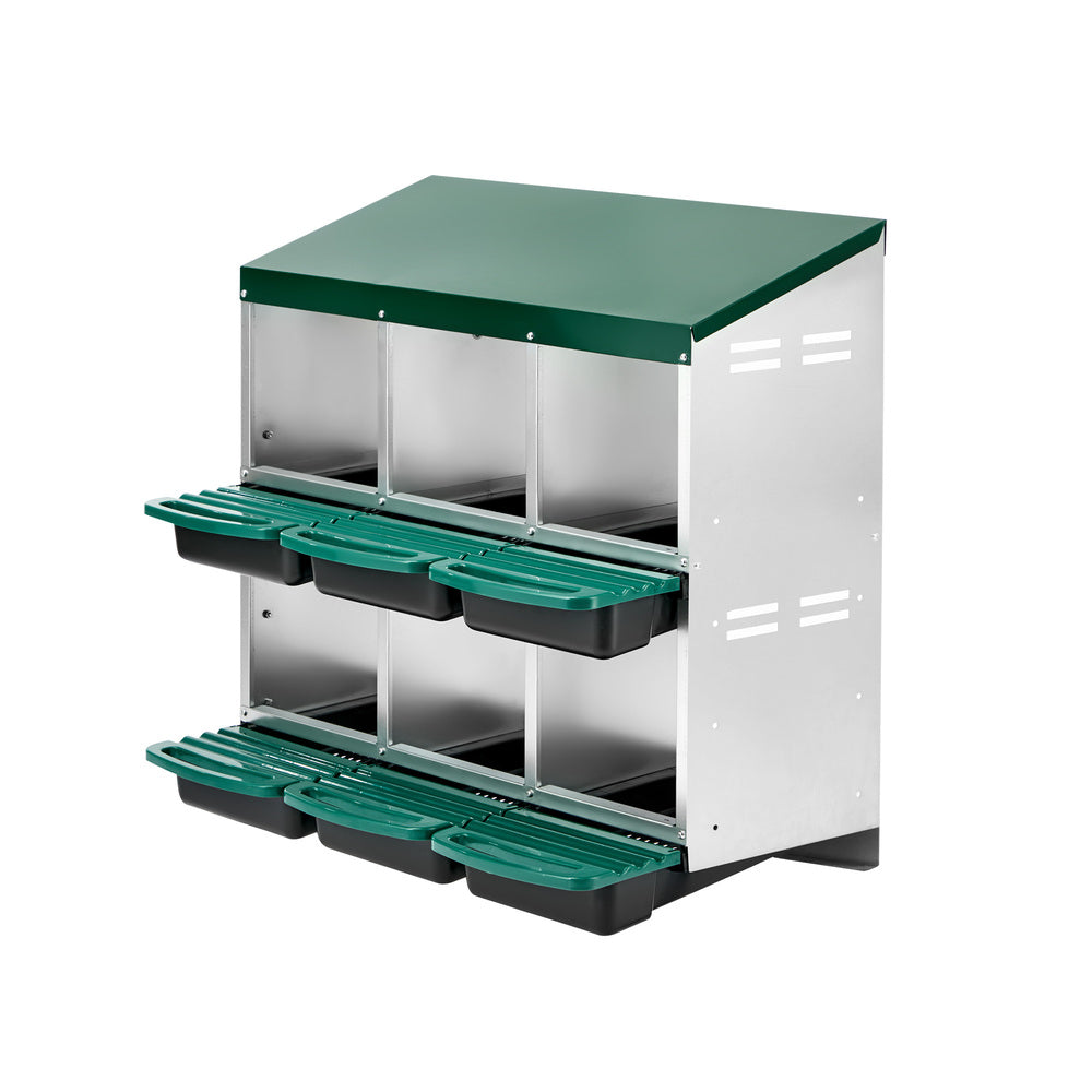 Chicken Nesting Box 6 Holes 80x51x79cm