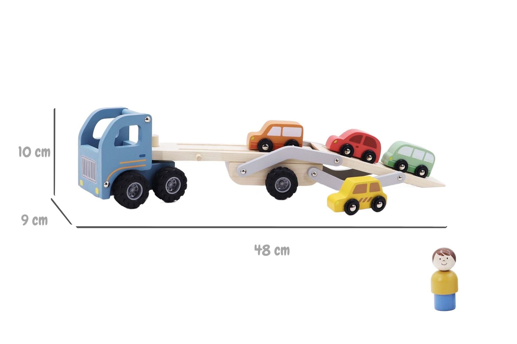 Wooden Car Carrier Truck