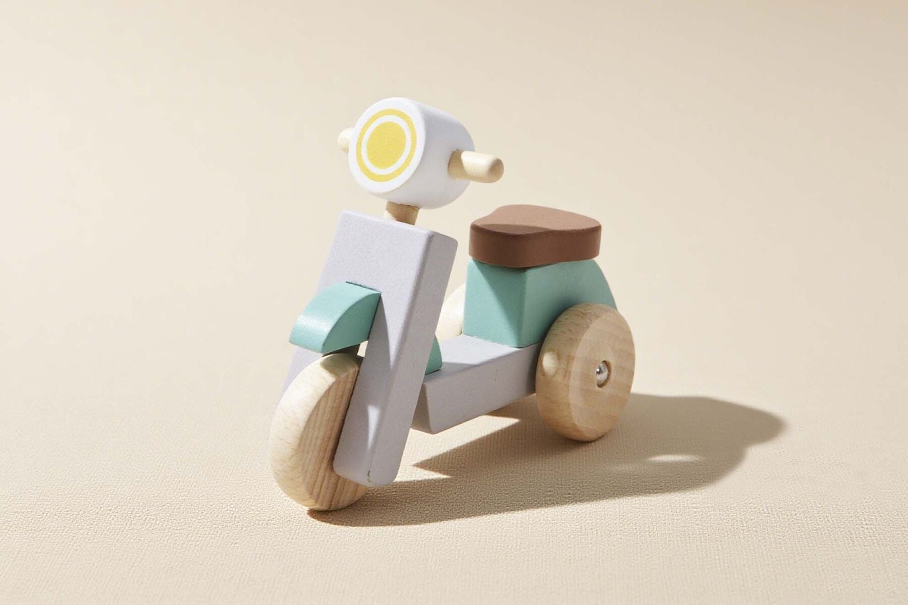 Wooden Scooter Set Handcrafted 12x4.5x9cm