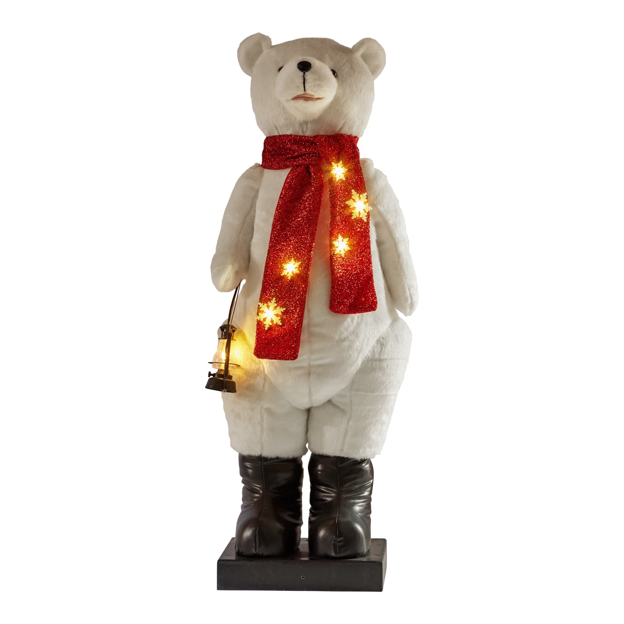 Large Musical Christmas Bear