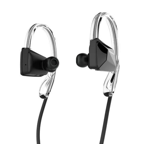 Bluetooth Neckband Sports Headphones With Nfc Black