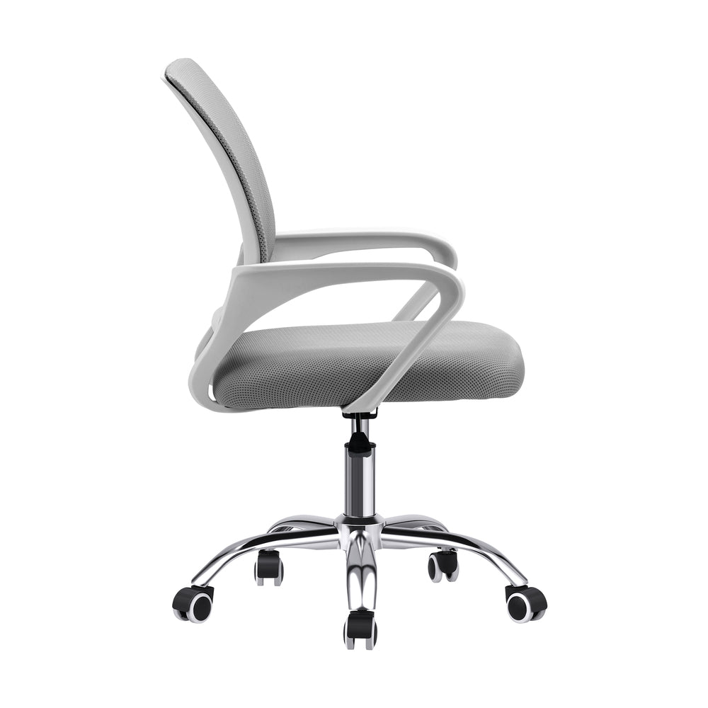 Mesh Office Chair Foam Seat White&Black