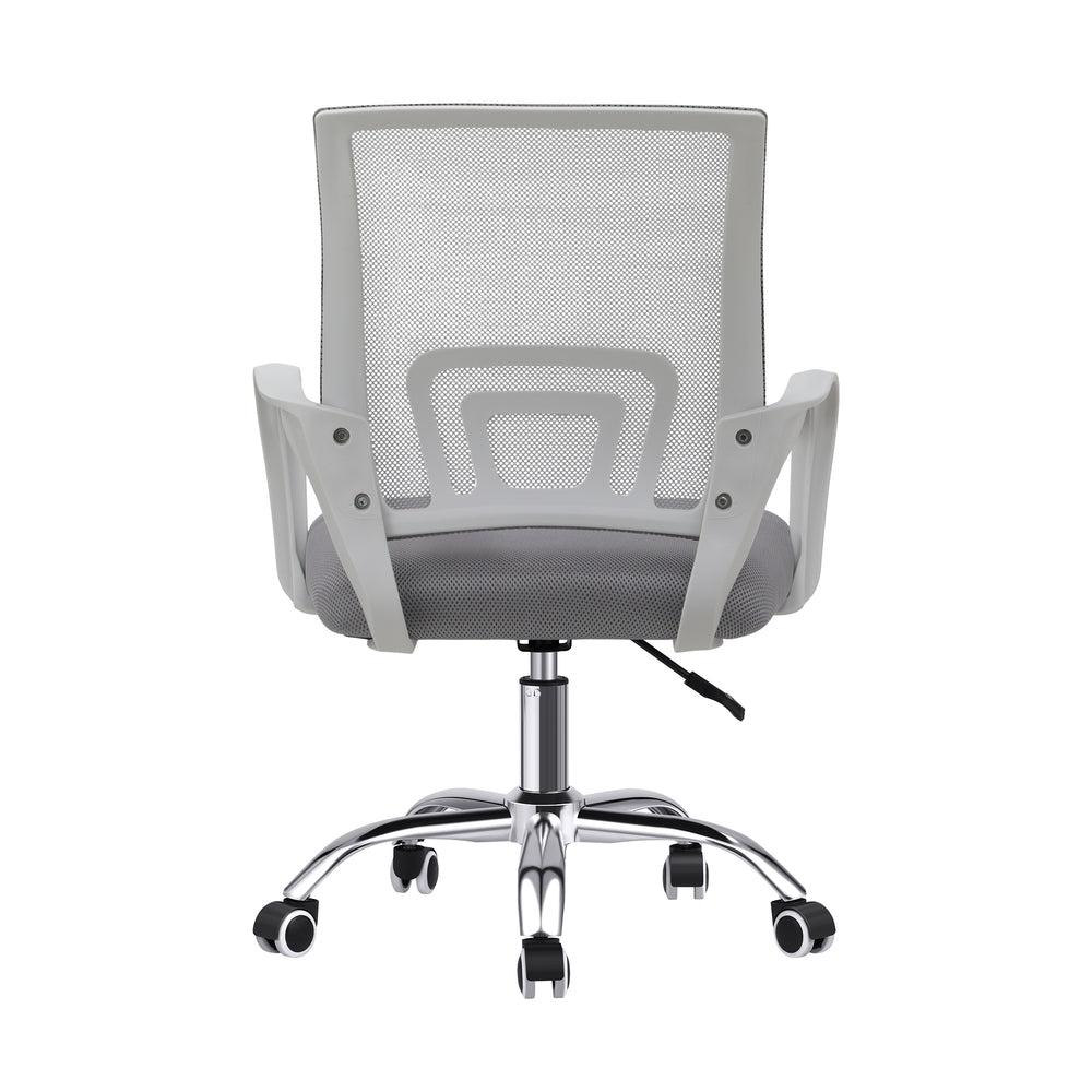 Mesh Office Chair Foam Seat White&Black