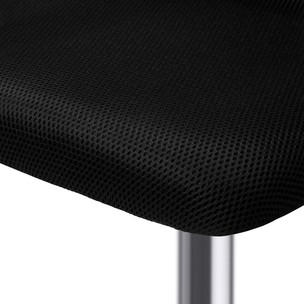 Mesh Office Chair Foam Seat White&Black