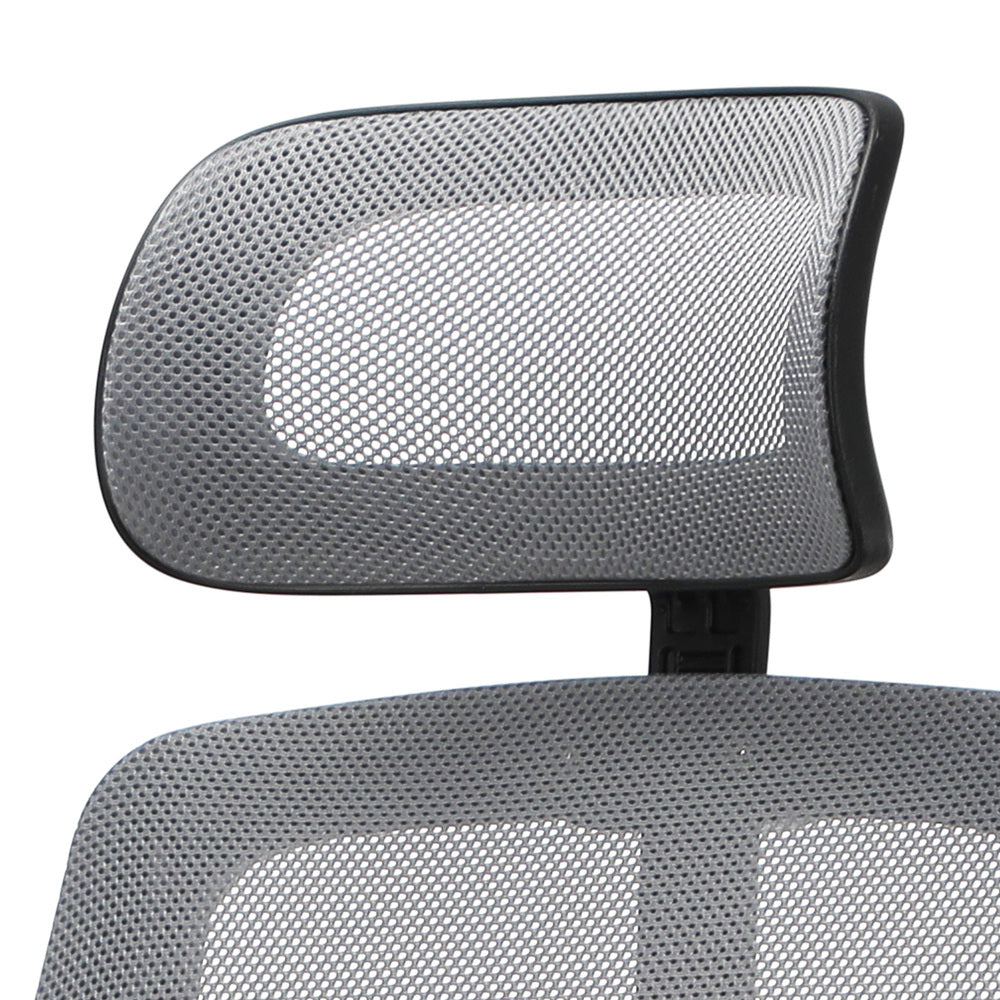 Ergonomic Office Chair Back Support Dark Grey&White