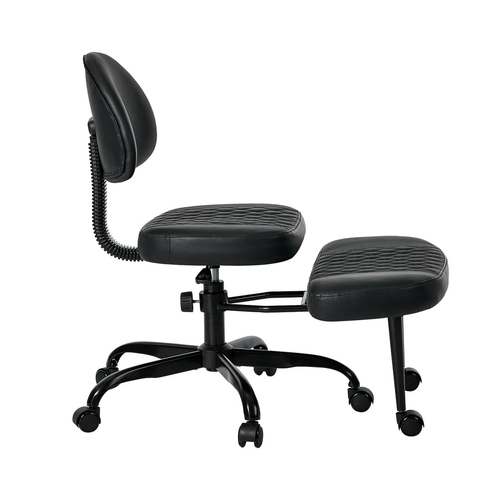 Cross Legged Office Chair Adjustable Height | Simpledeals