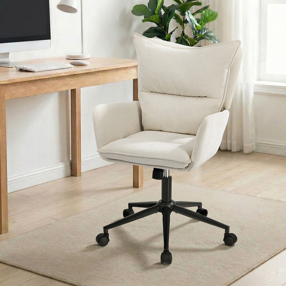 Beige office chair
