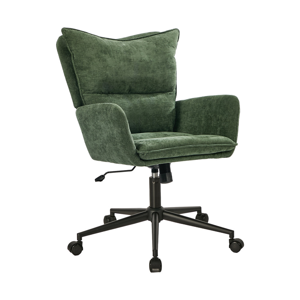 Office Chair Wide Seat Green