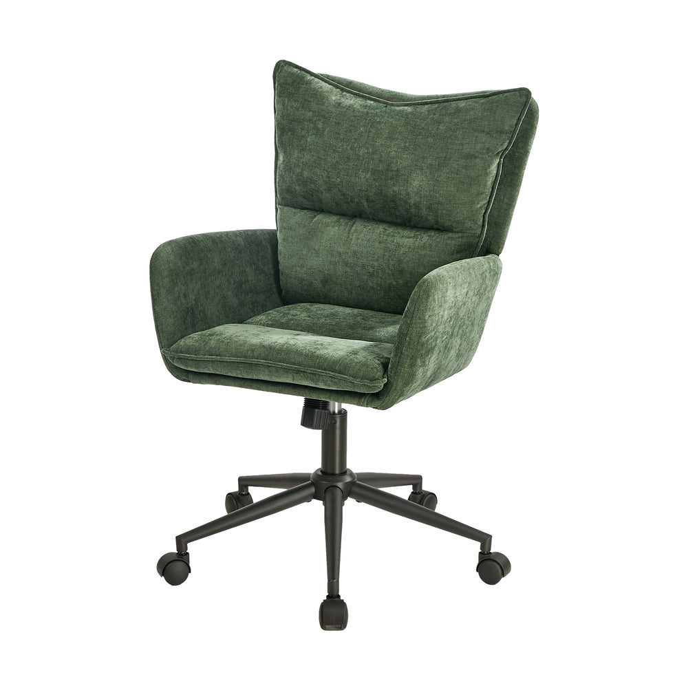 Office Chair Wide Seat Green
