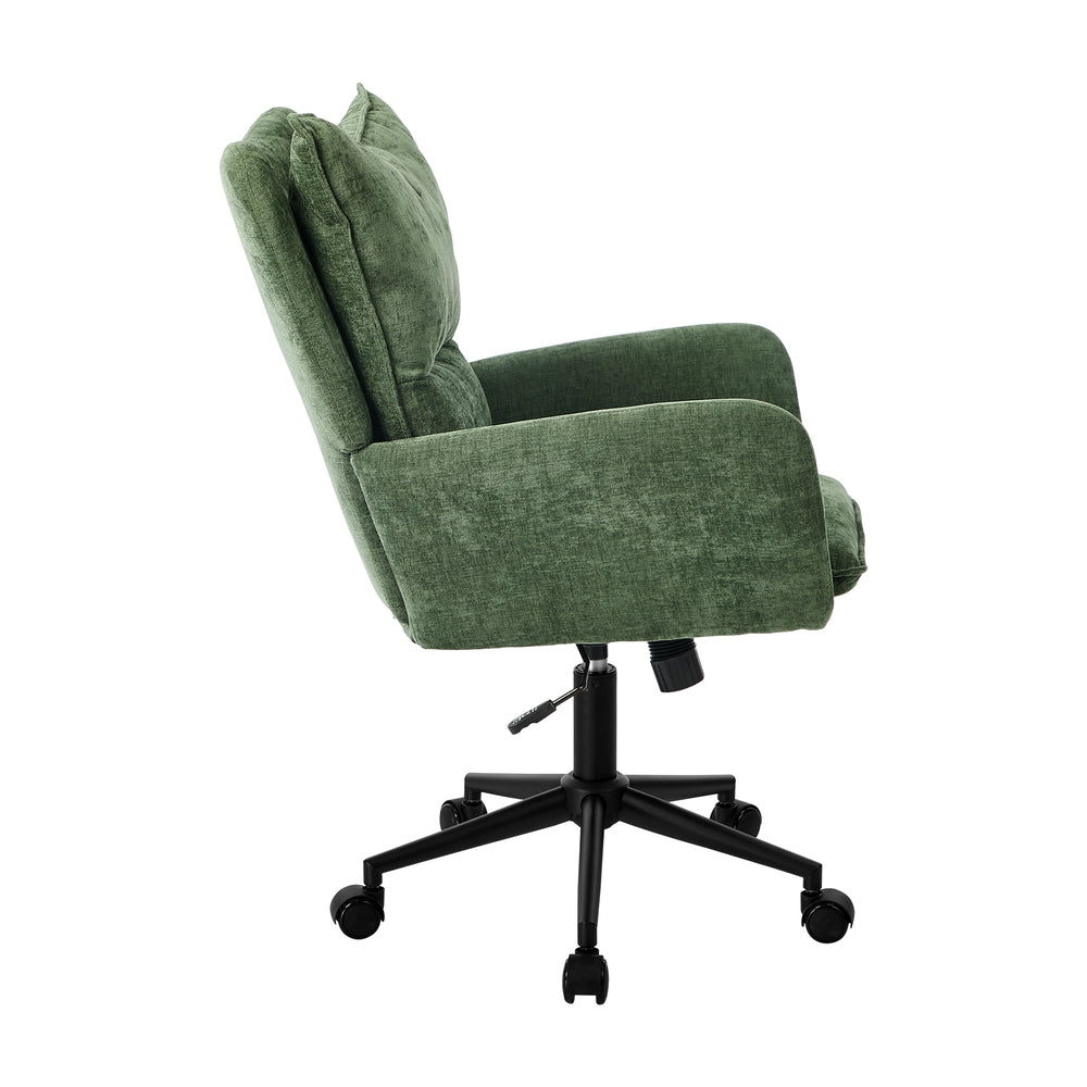 Office Chair Wide Seat Green