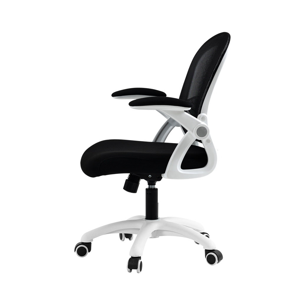 Durable Mesh Office Chair Mid Back Black