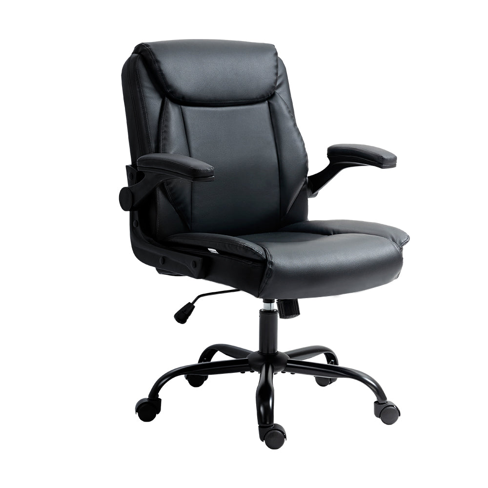Executive Office Chair Mid Back Black
