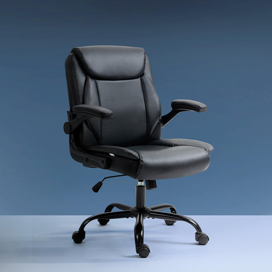 Office Chair Leather Computer Desk Chairs Executive Gaming