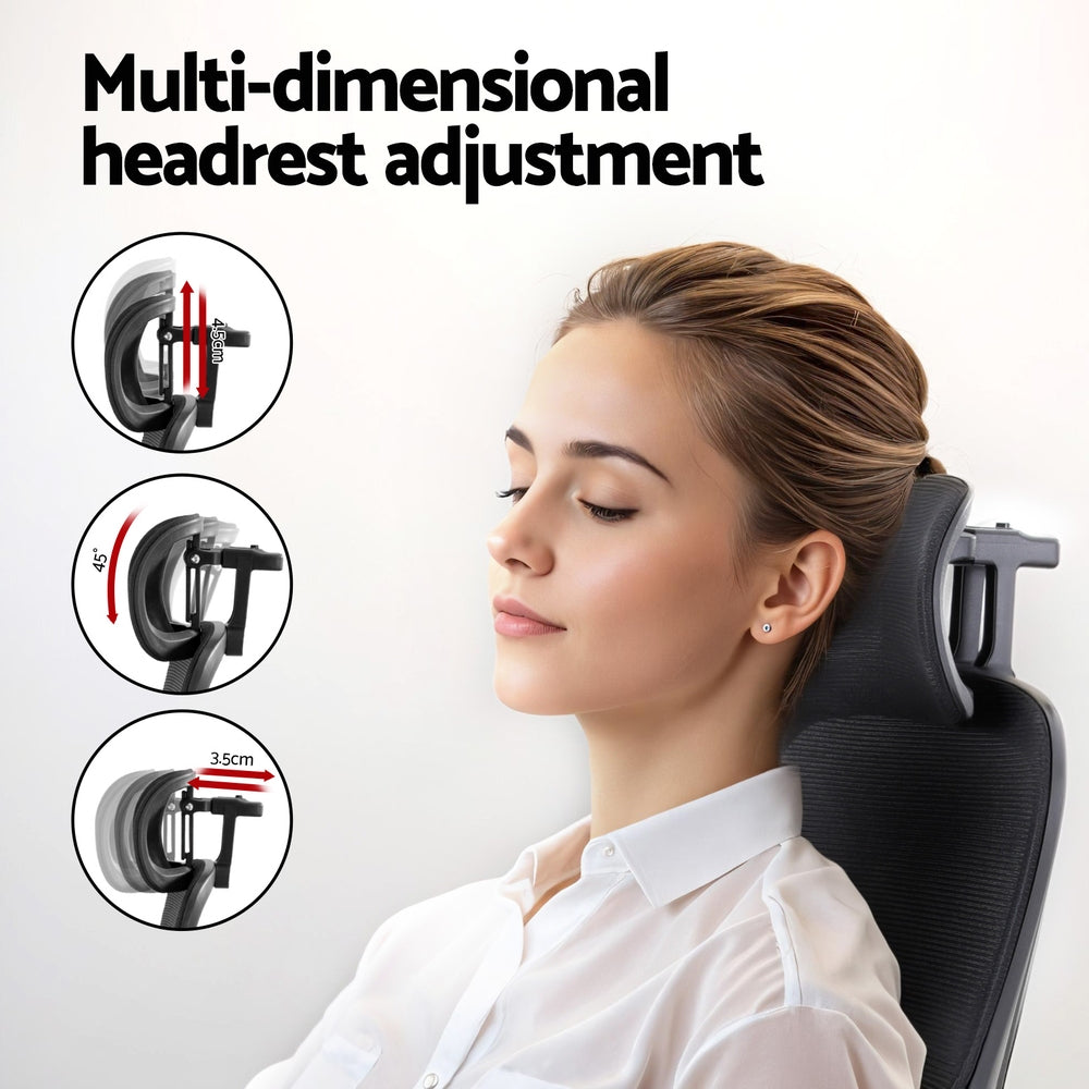 Ergonomic Office Chair Mesh Chairs Black