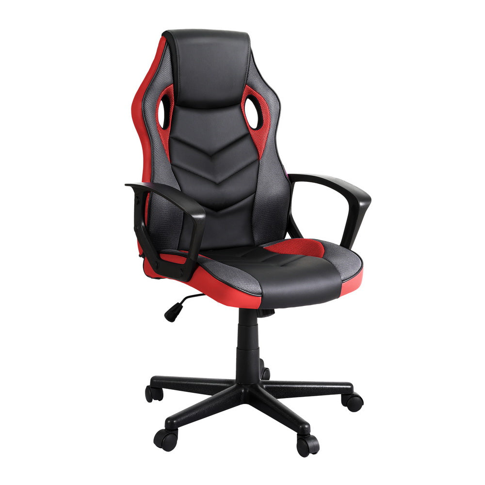 Gaming Office Chair Computer Chairs Grey/Purple/Red
