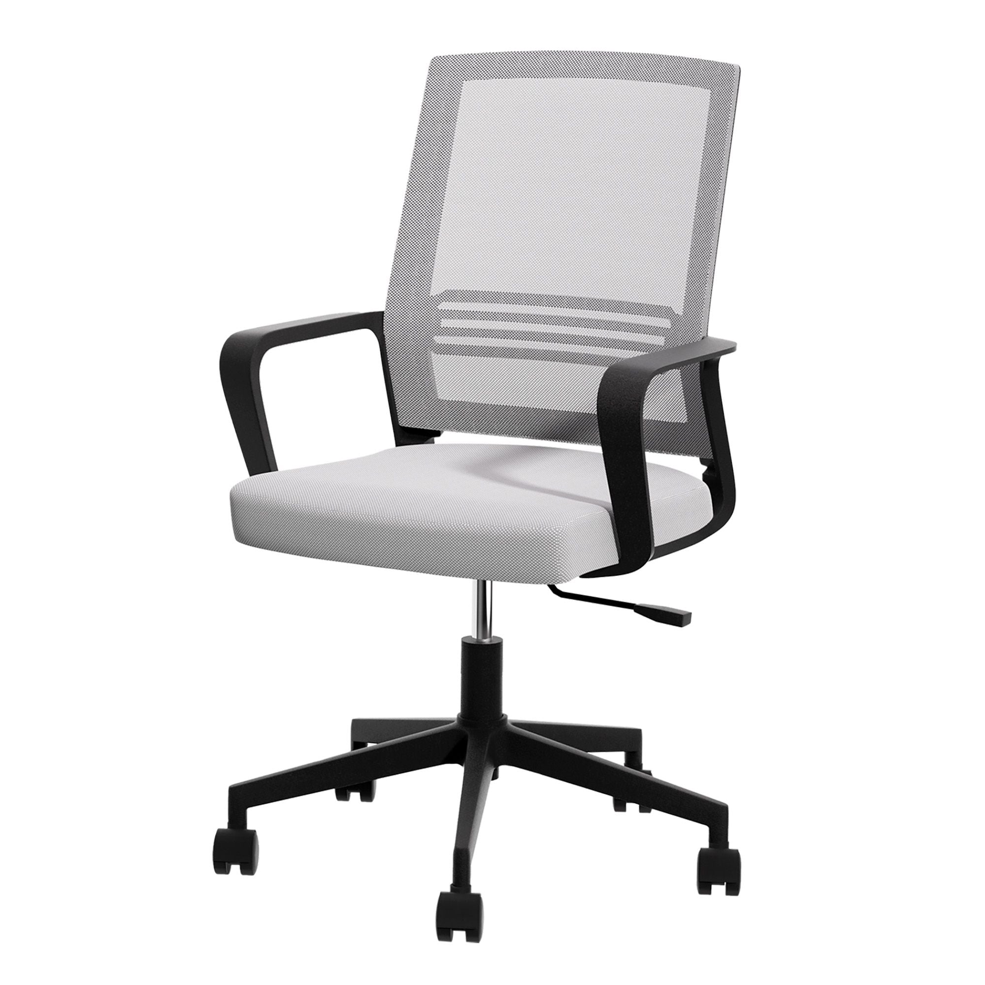 Artiss Mesh Office Chair Mid Back Black