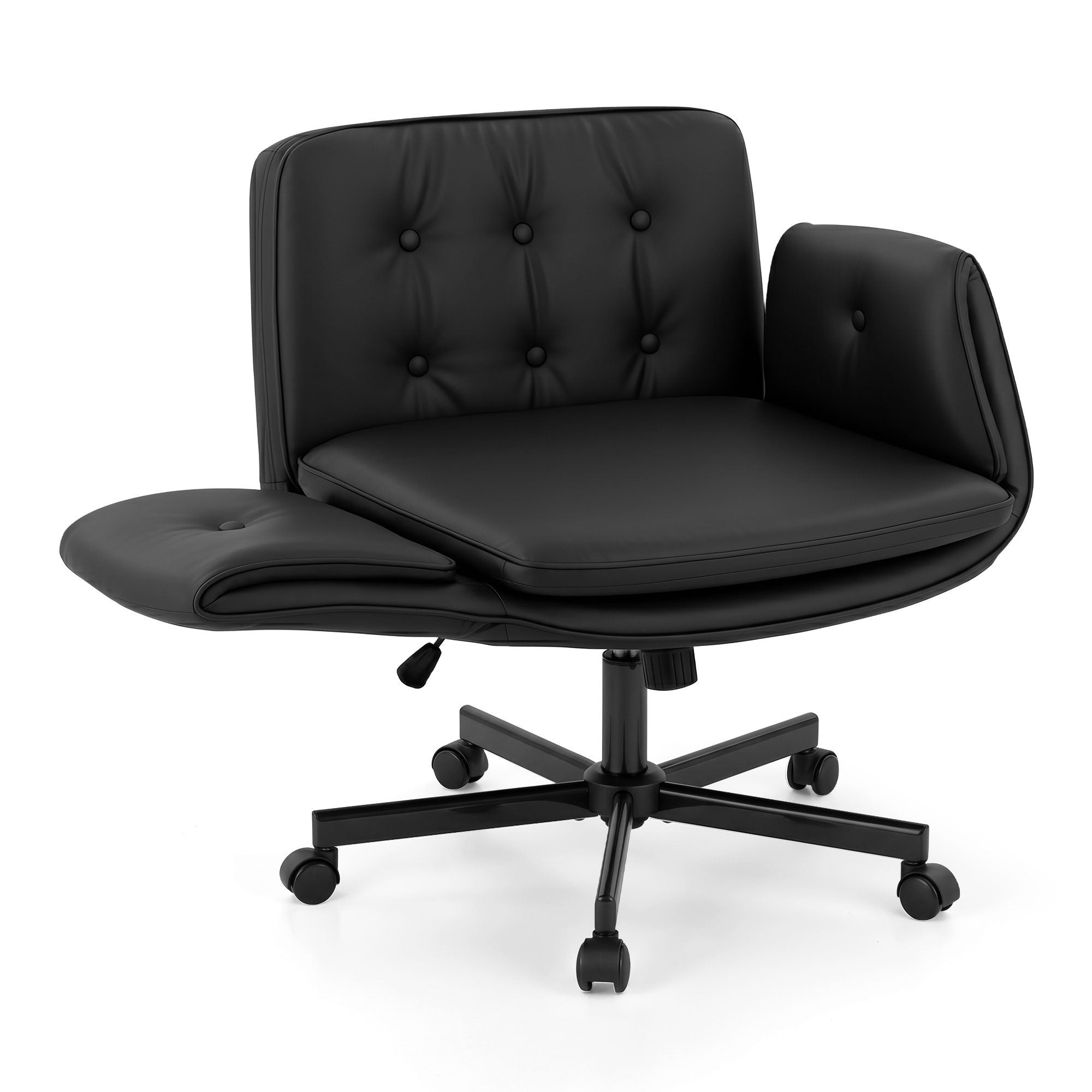 Criss Cross Office Chair Wheels Armrests | Simpledeals