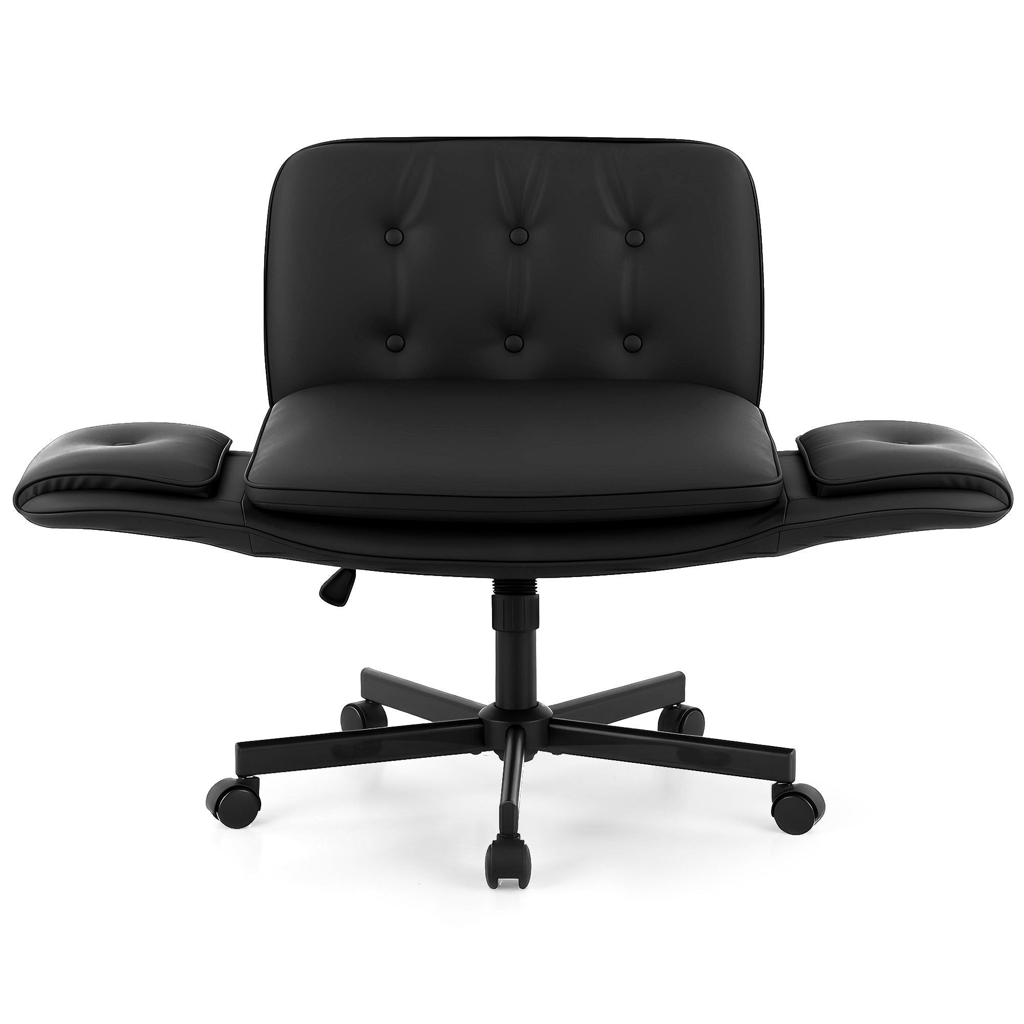 Criss Cross Office Chair Wheels Armrests | Simpledeals