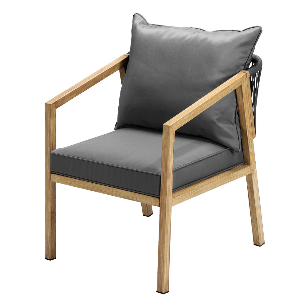 3PCS/5PCS Outdoor Dining Set Table Lounge Chair