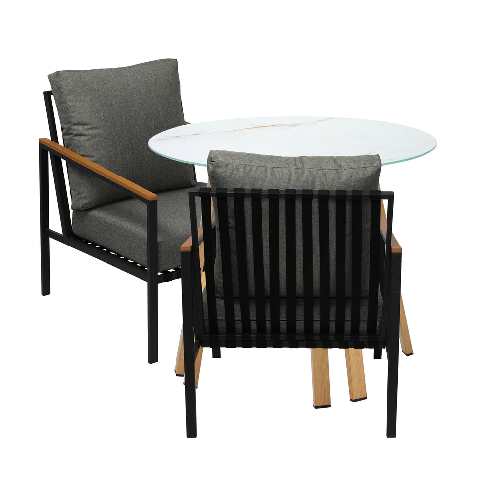 3PCS/5PCS Outdoor Dining Setting Patio Bistro Set