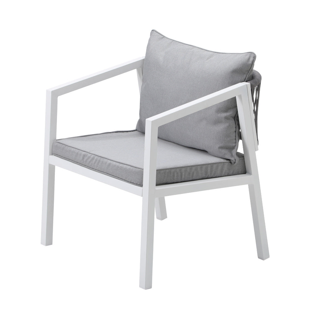 3PCS/5PCS Outdoor Dining Set Table Lounge Chair