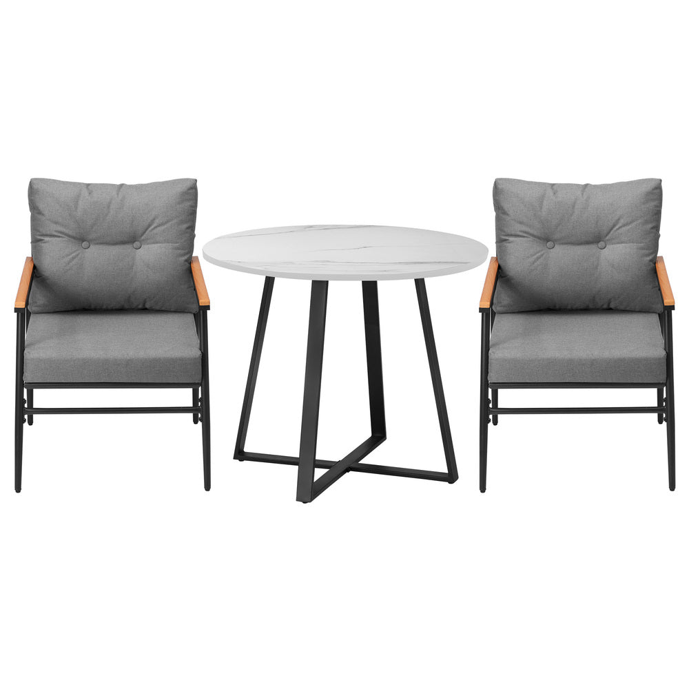 Outdoor Dining Set 3PCS/5PCS Garden Lounge Setting