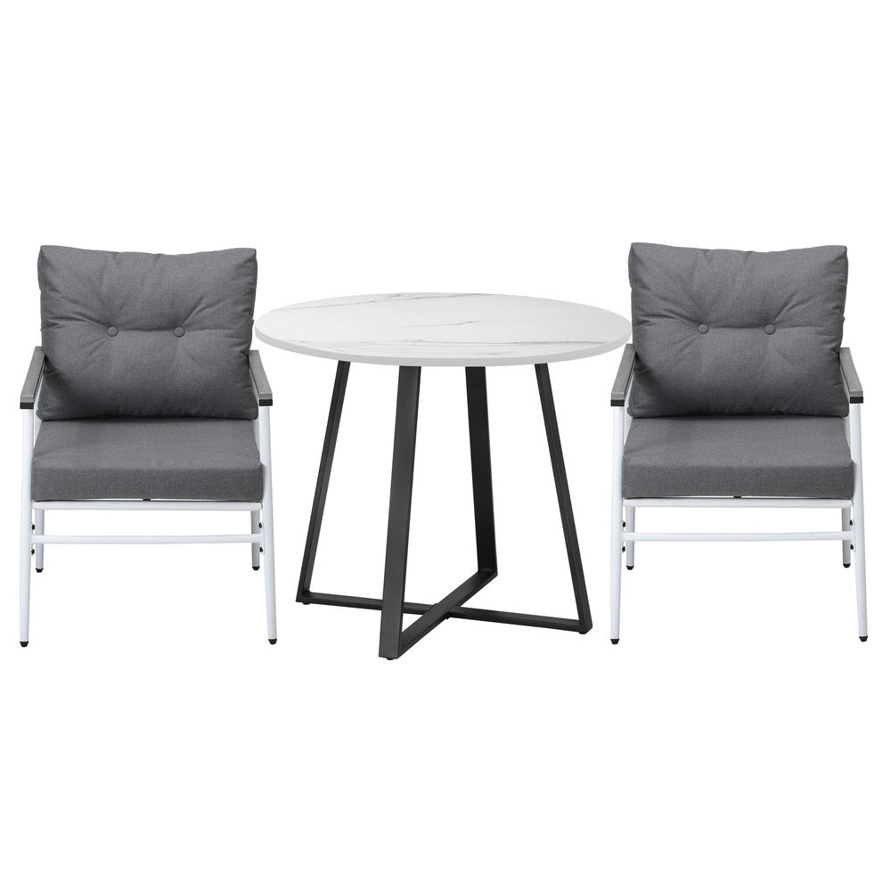 Outdoor Dining Set 3PCS/5PCS Garden Lounge Setting