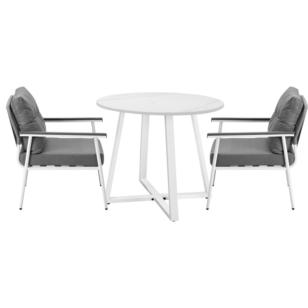 Outdoor Dining Set 3PCS/5PCS Garden Lounge Setting