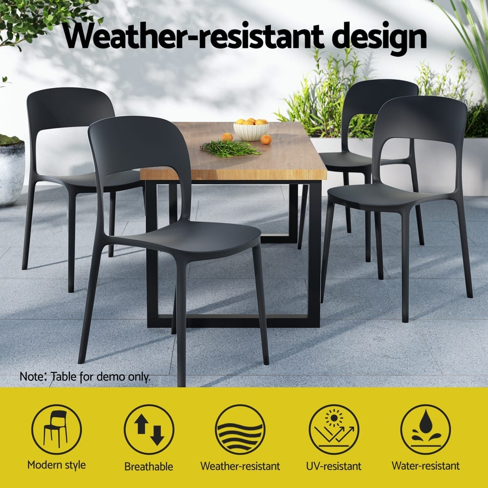 Outdoor Dining Chairs Stackable king