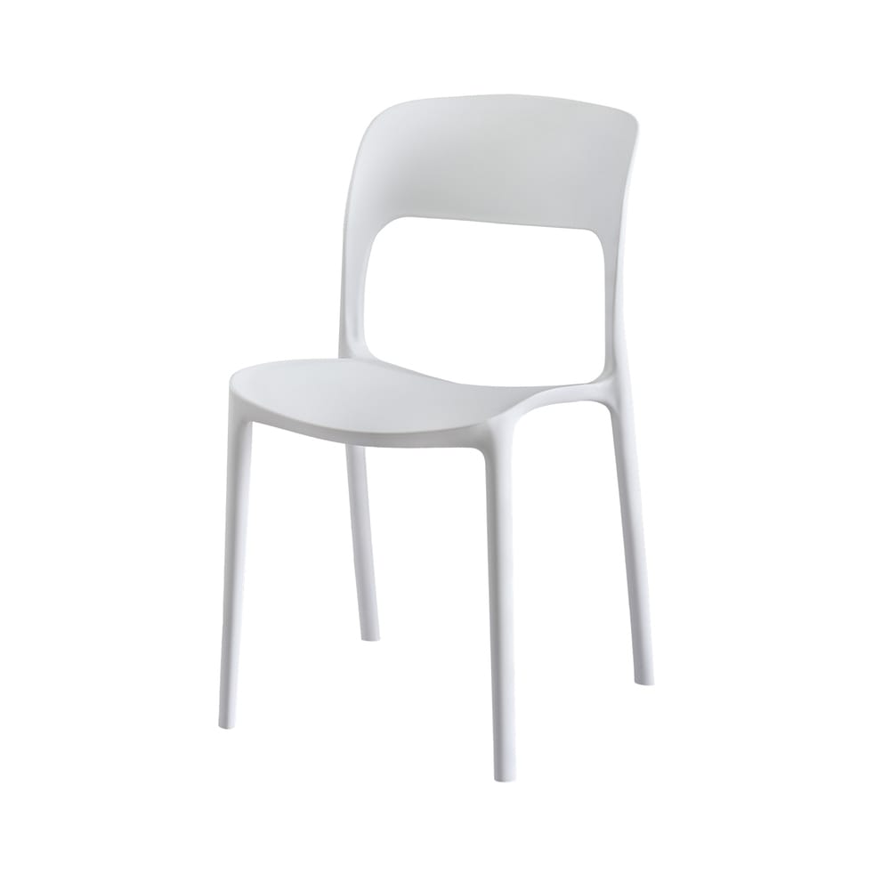 Outdoor Dining Chairs Stackable White king