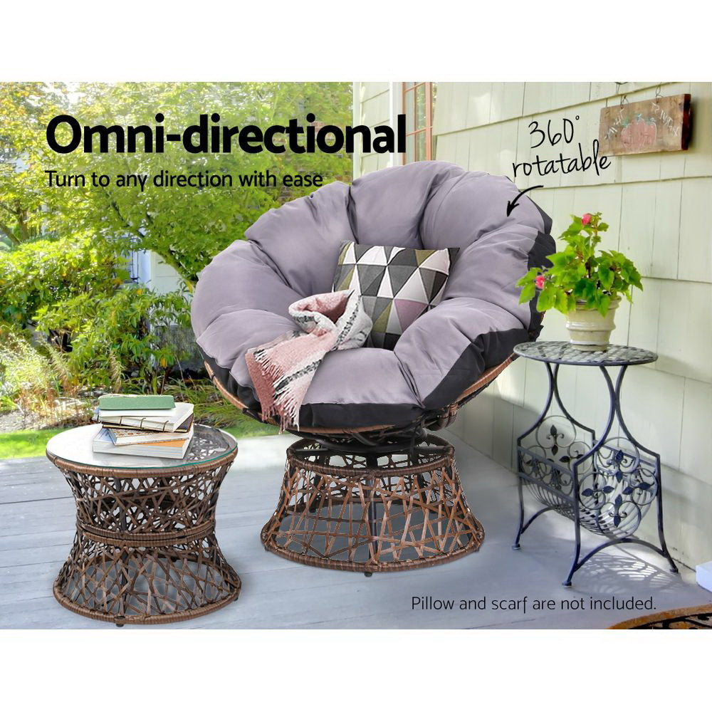 Brown Outdoor Lounge Sets