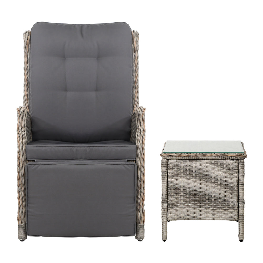 Outdoor Sun lounge Wicker Sofa