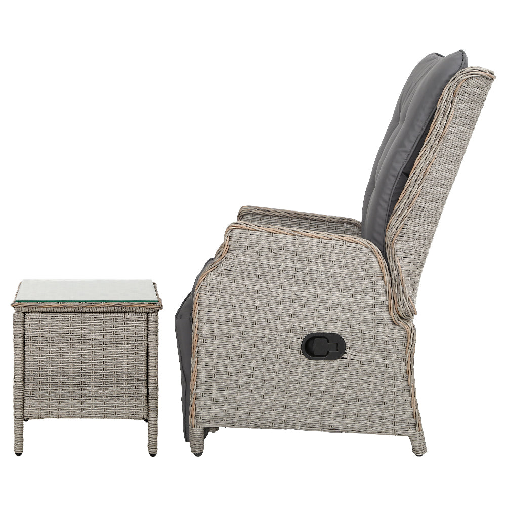 Outdoor Sun lounge Wicker Sofa