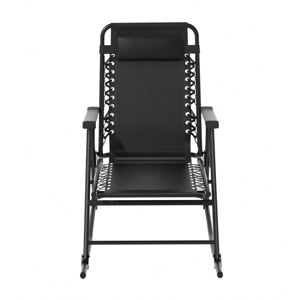 Outdoor Rocking Chair Folding Reclining Recliner Patio Furniture Garden, Outdoor Chairs