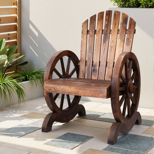 Wooden Wagon Chair Outdoor | Outdoor Chairs