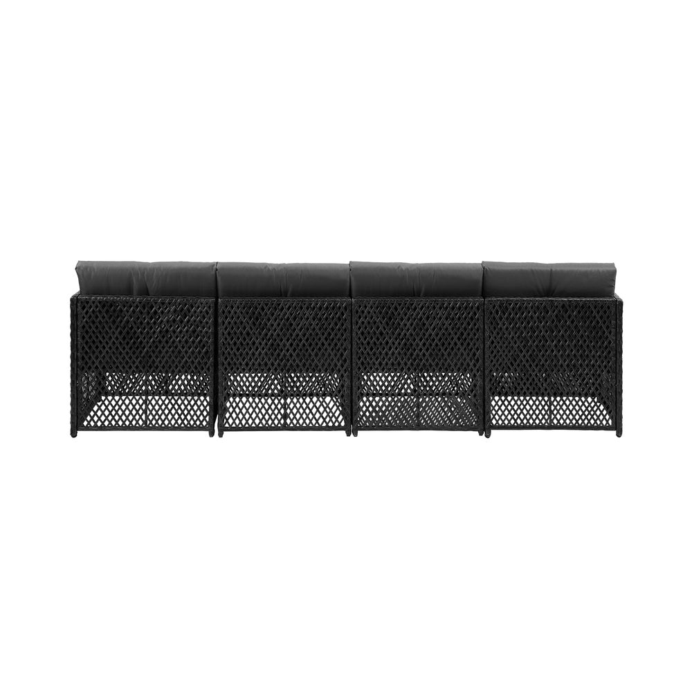 Outdoor Sofa Set 4/6 Seater Wicker Rattan Lounge Setting