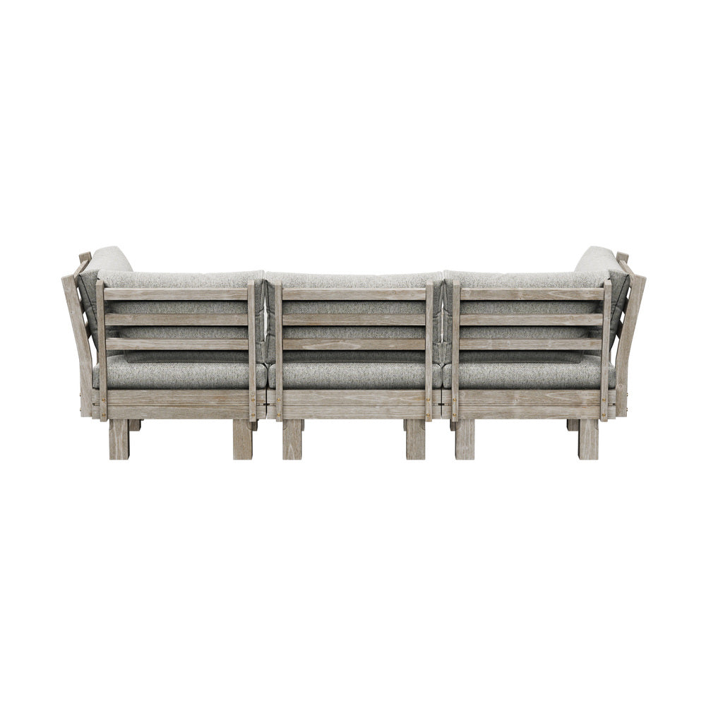 4 Seater Outdoor Sofa Set Lounge Setting Table Chair