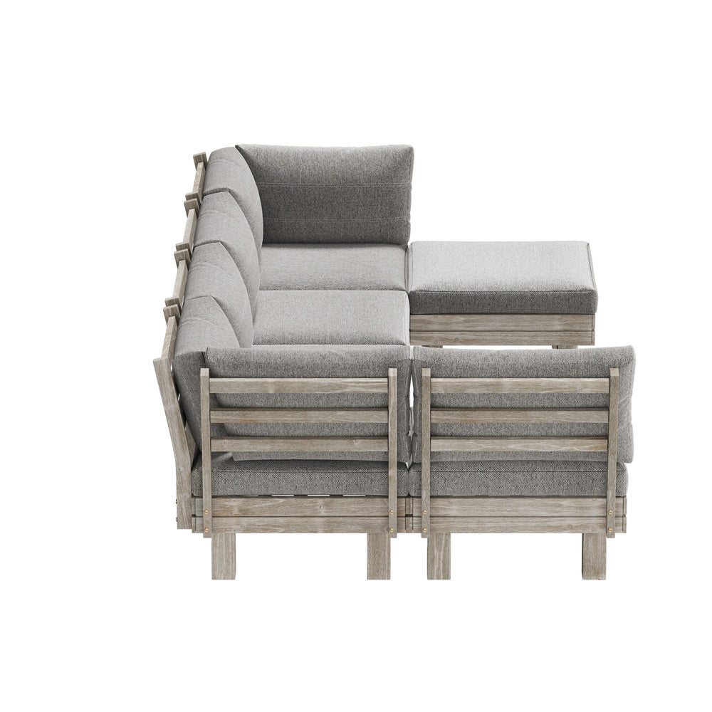 Beige sofa 65x65x28cm, detail