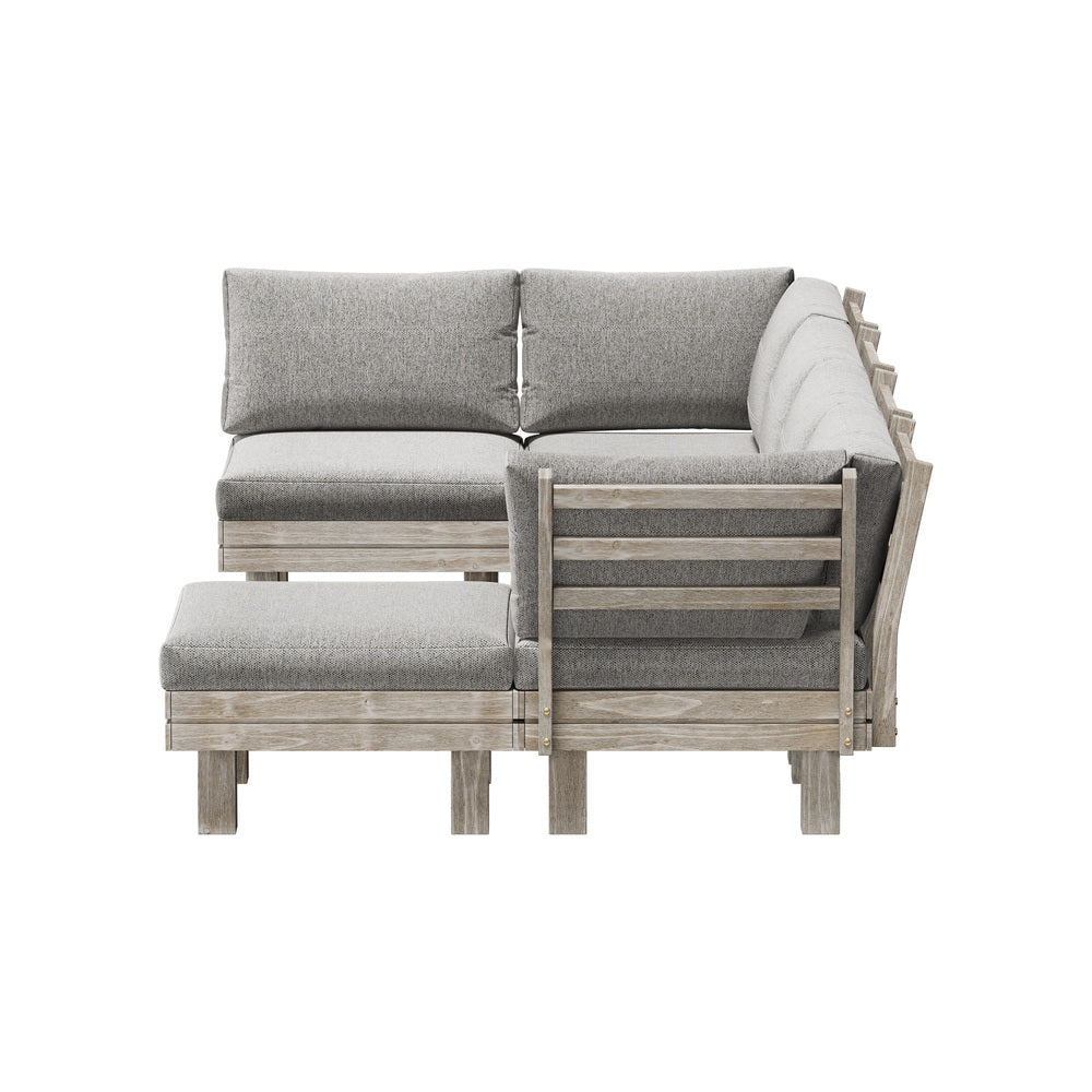 Beige sofa 65x65x28cm, view 8